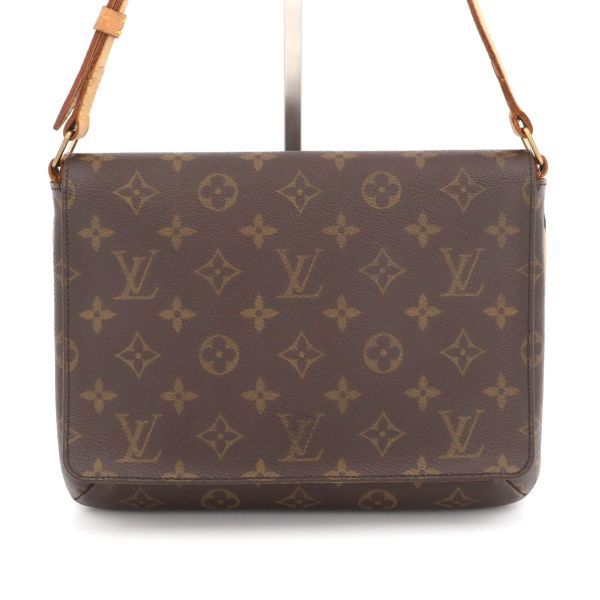 1円 ルイヴィトン LOUIS VUITTON モノグラム ミュゼットタンゴ ショルダーバッグ ショートショルダー 斜め掛け ブラウン レディース M51257_画像2