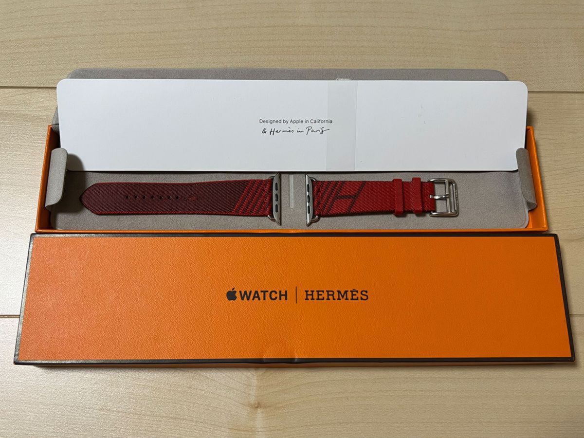 Apple Watch Hermes 45mm 44mm 42mm ジャンピング ルージュH シンプルトゥール エルメス正規品 Yahoo!フリマ（旧）