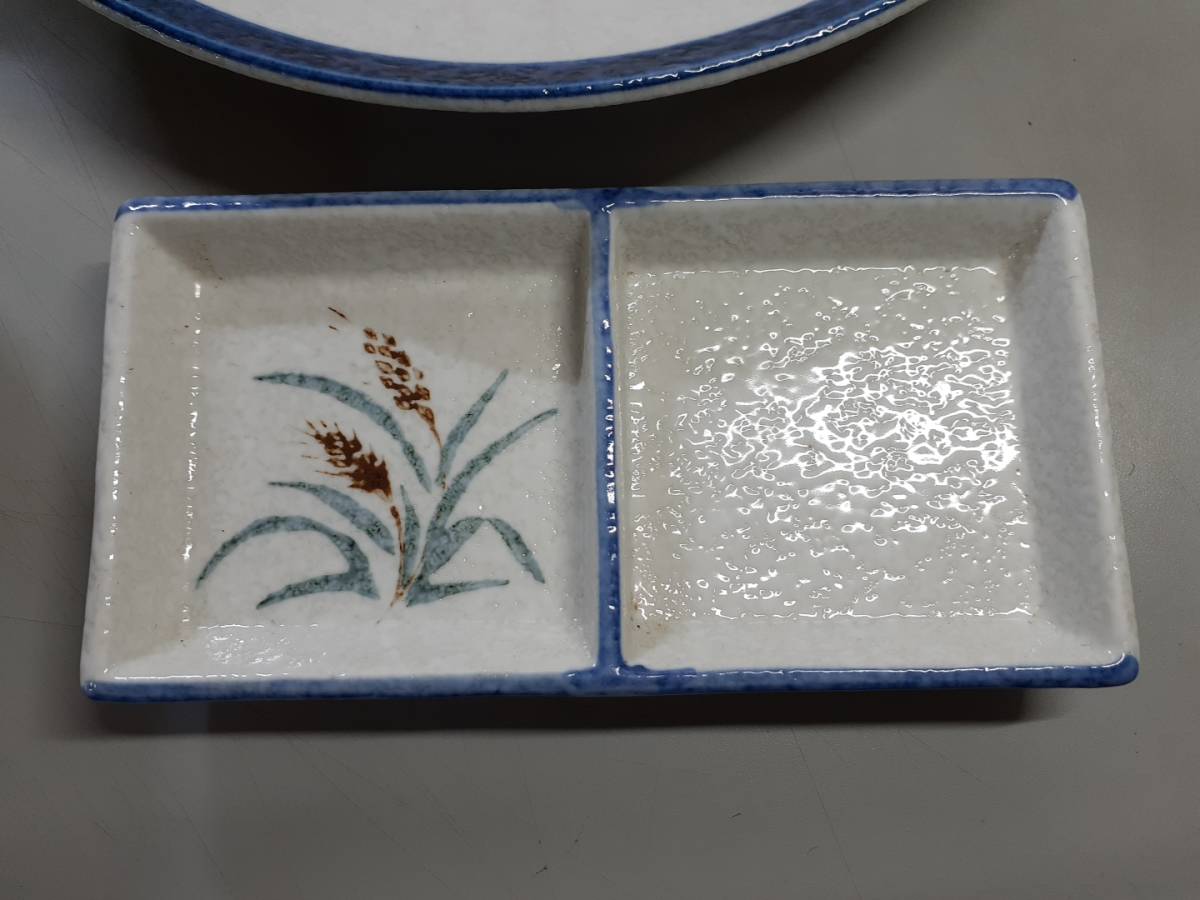 天ぷら用　皿　小鉢セット　麦　未使用　1円_画像5