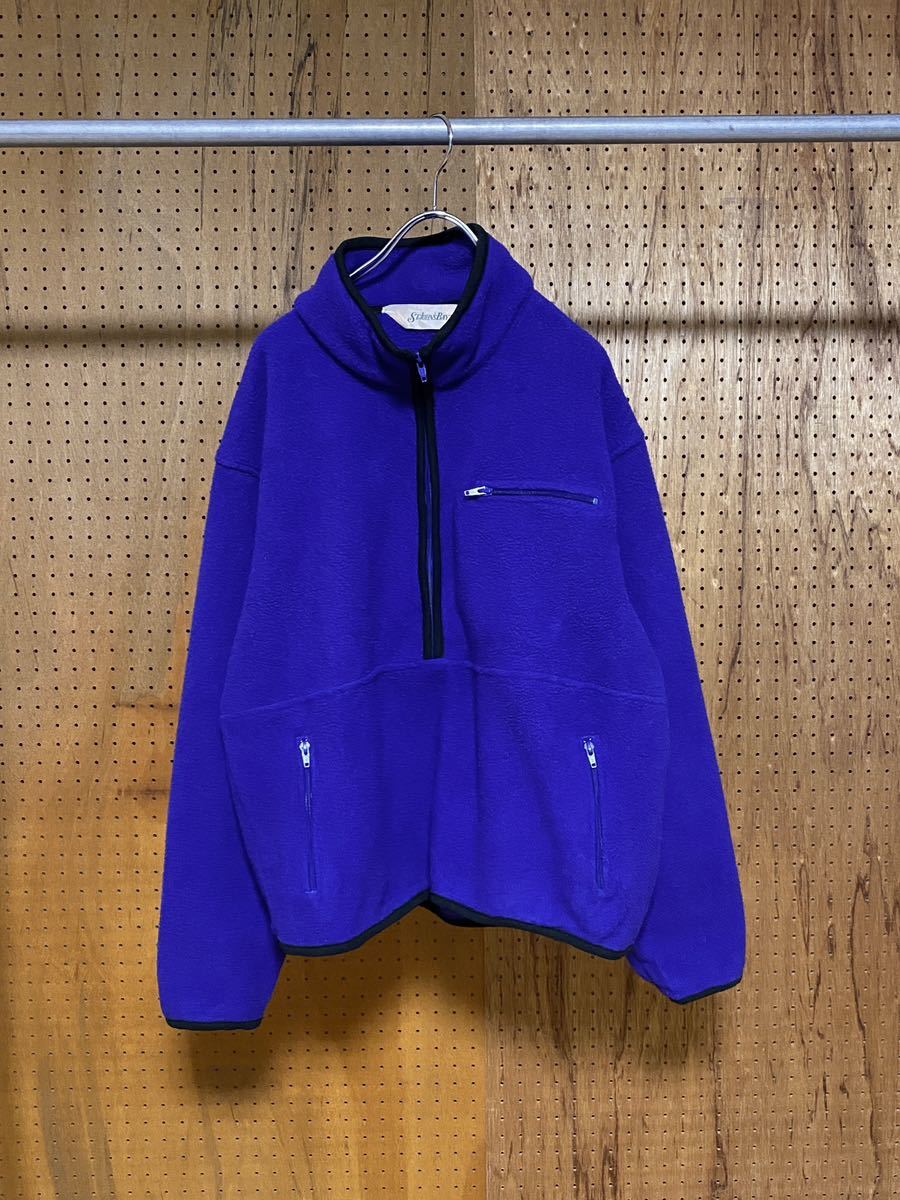 古着 90年代 90s ST JOHN'S BAY セントジョンズベイ ハーフジップ プル