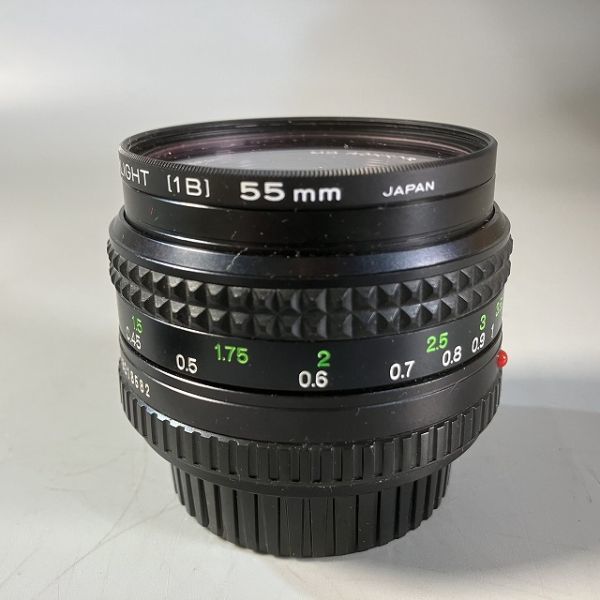 Z2-316【MINOLTA一眼レフカメラレンズ】ミノルタ　MD　ROKKOR　1：14　f=50ｍｍ　made in Japan_画像8