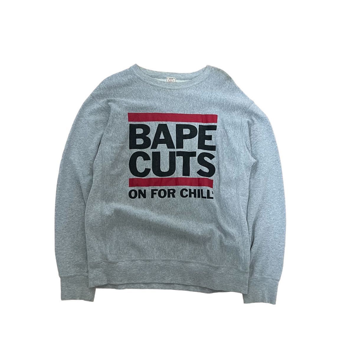 Rare 90s A bathing ape bape sweat ア ベイシング エイプ ベイプ bape star ベイプスター スウェット 裏原 Nigo Japanese label archive_画像1