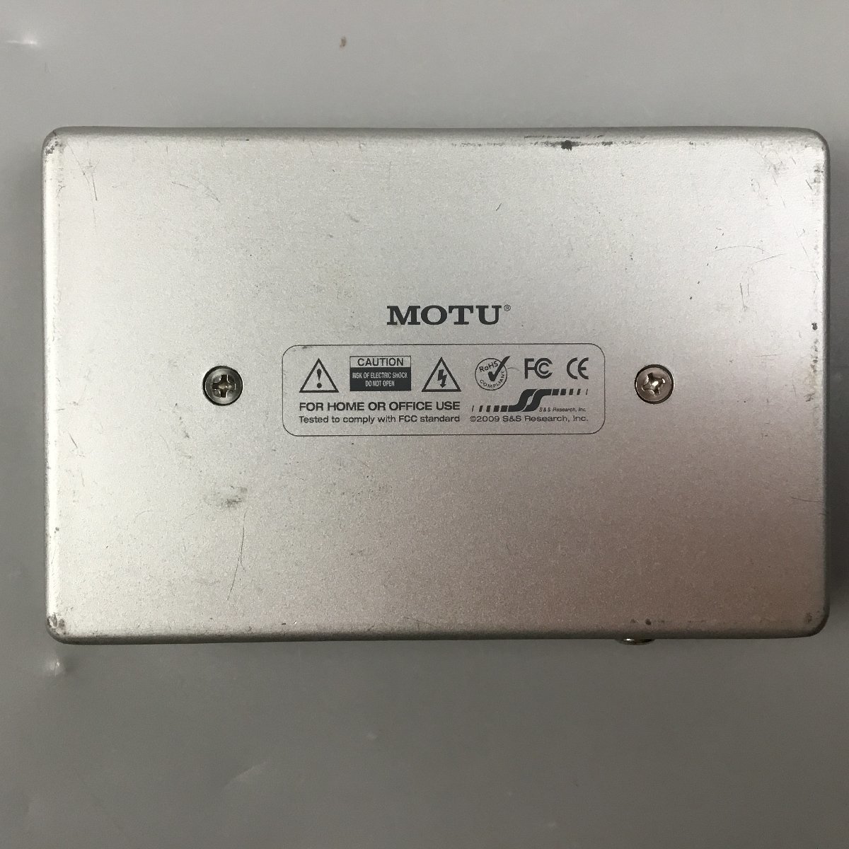 MOTU MicroBook