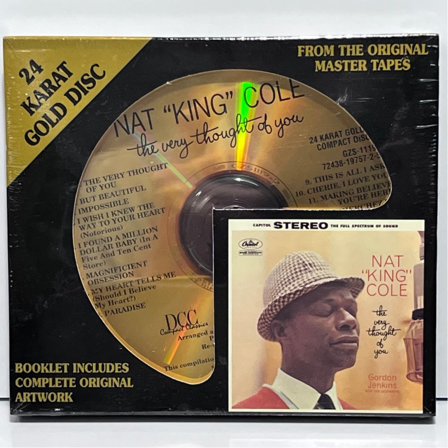 ☆未開封 NAT KING COLE ナット キング コール THE VERY THOUGHT OF YOU DCC 24K GOLD GZS 1119 CD_NAT KING COLE