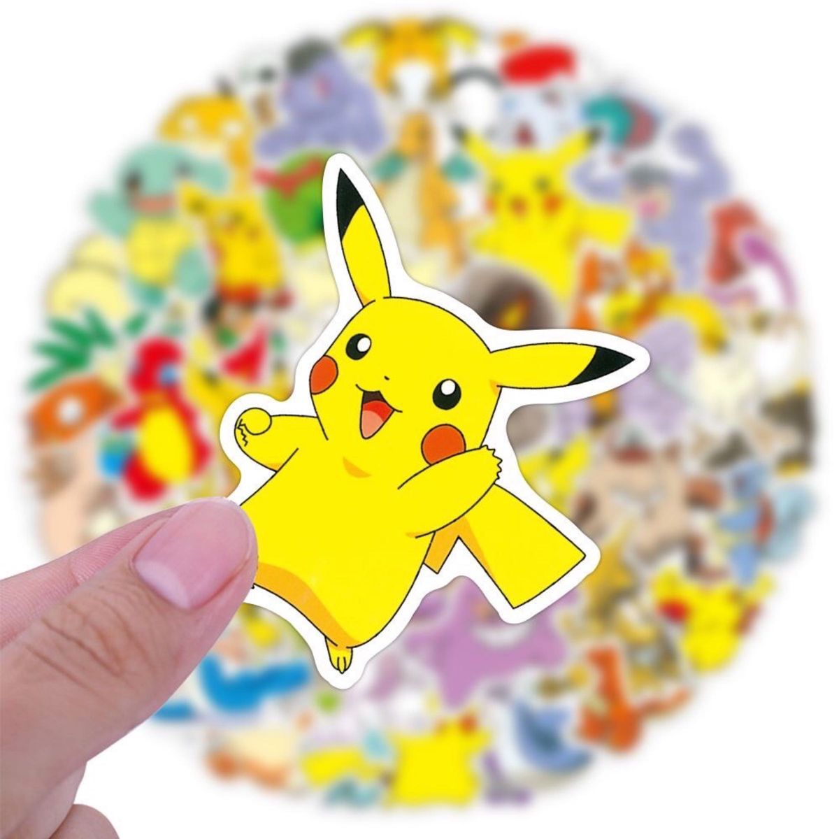 防水フレークシール ポケモンピカチュウ ポケットモンスター　50枚