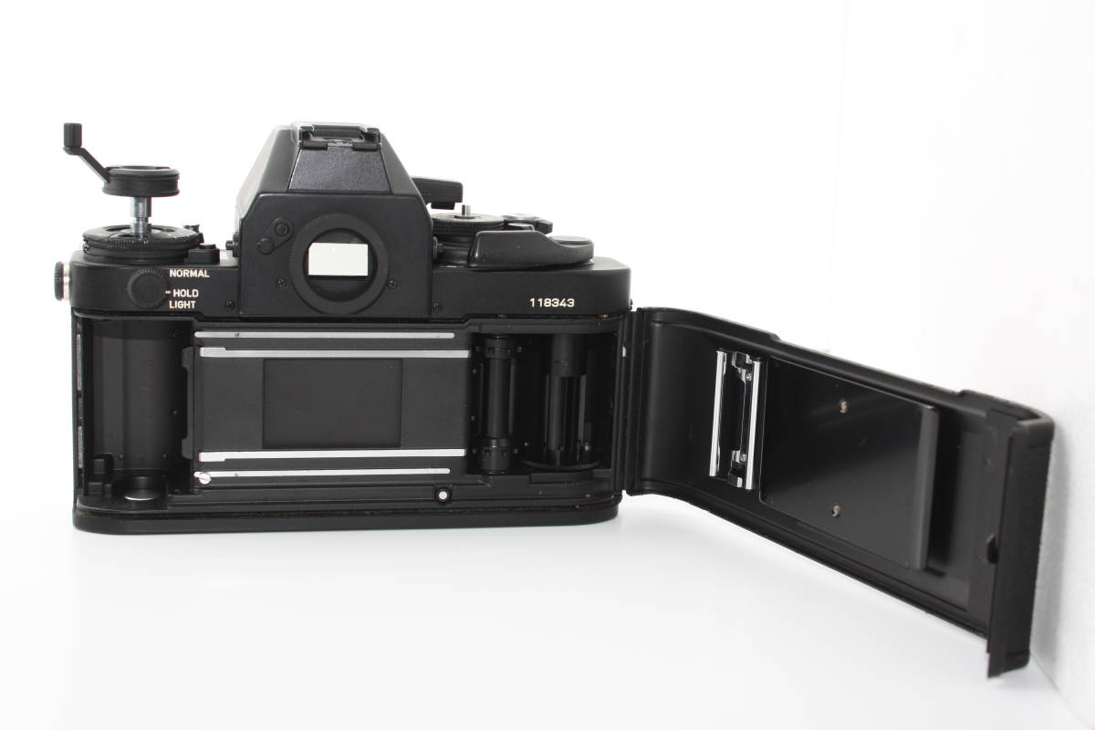 Canon キヤノン New F-1 AEファインダー 一眼レフカメラ ボディ シャッター全速・露出計OK #C093_画像9