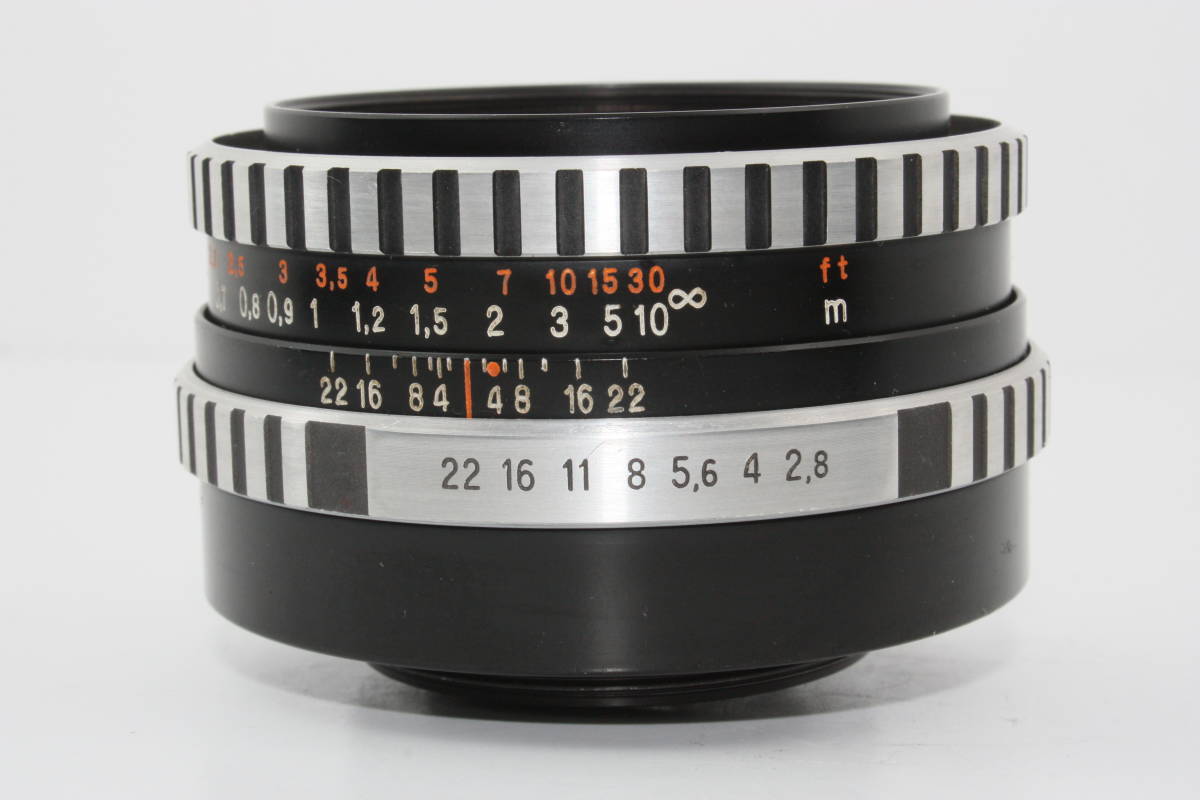 【美品・動作確認】Carl Zeiss Jena Tessar 50mm 1:2.8 カールツァイス イエナ テッサー ゼブラ M42 マウント #L116_画像9