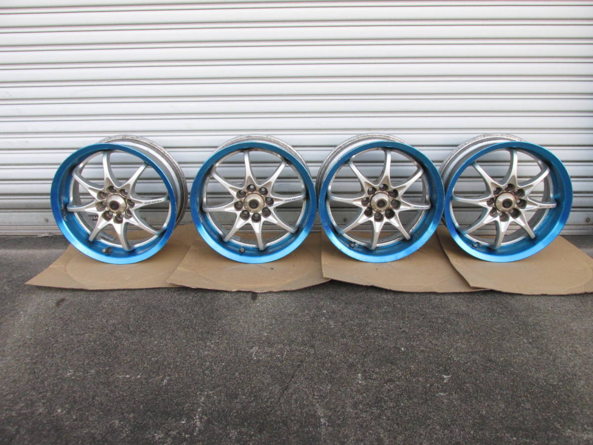 希少 RAYS レイズ NR-S 軽量ホイール 15x6.5JJ/PCD100/4H/ET+43/４本セット ホンダ車に_画像1