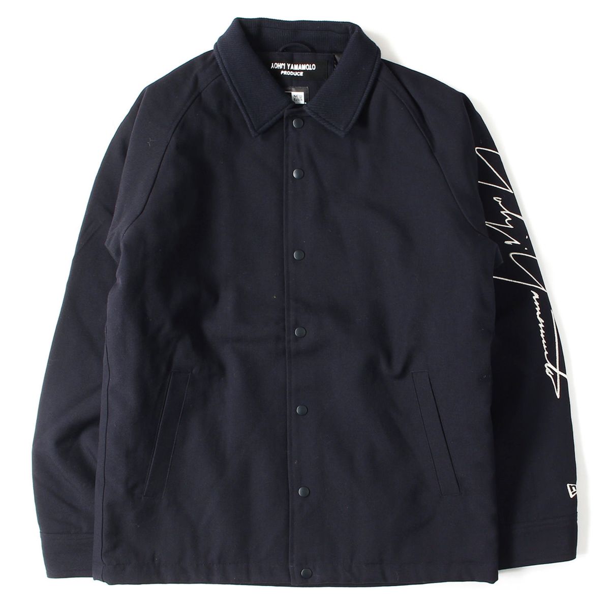 ヨウジヤマモト×ニューエラ　ウールコーチジャケット Wool Coach Jacket