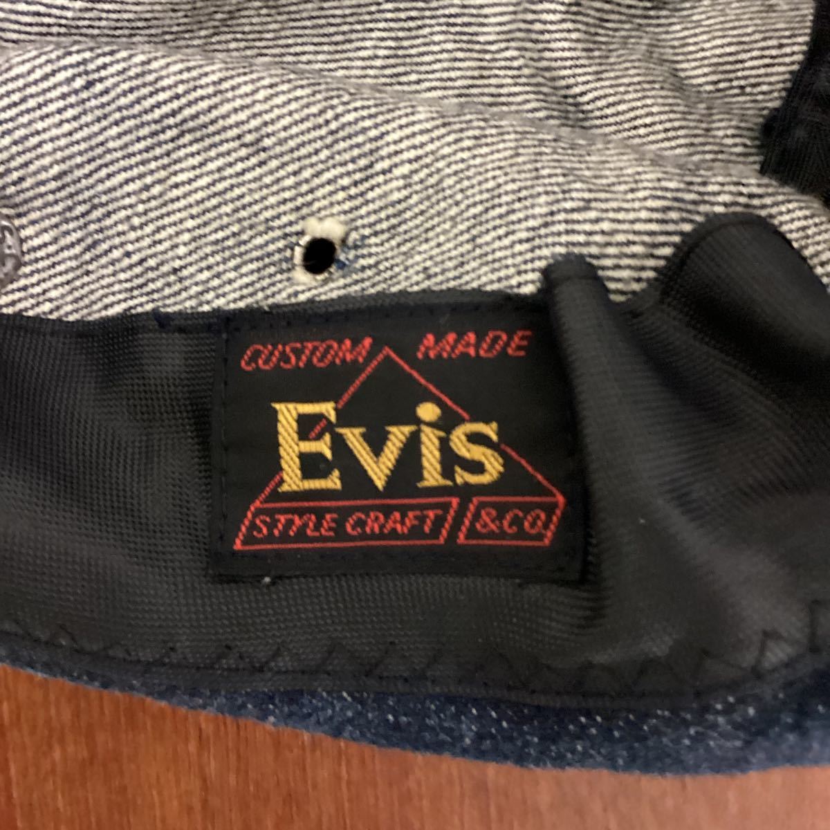 Evis エヴィス　ハット 帽子 デニム　サイズ　フリー　_画像7