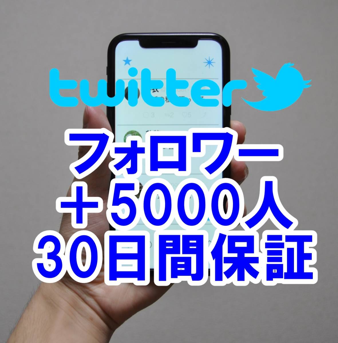  【おまけTwitter フォロワー増加 5000人 】 ユーチューブ 再生回数 増やせる自動増加ツール ツイッター 増加 外国人 登録者数 最高品質_画像1