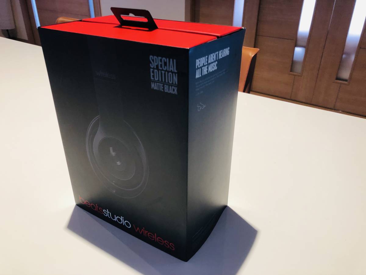  原文:【超美品】beats Studio wireless SPECIAL EDITION MATTE BLACK ノイズキャンセル Bluetooth