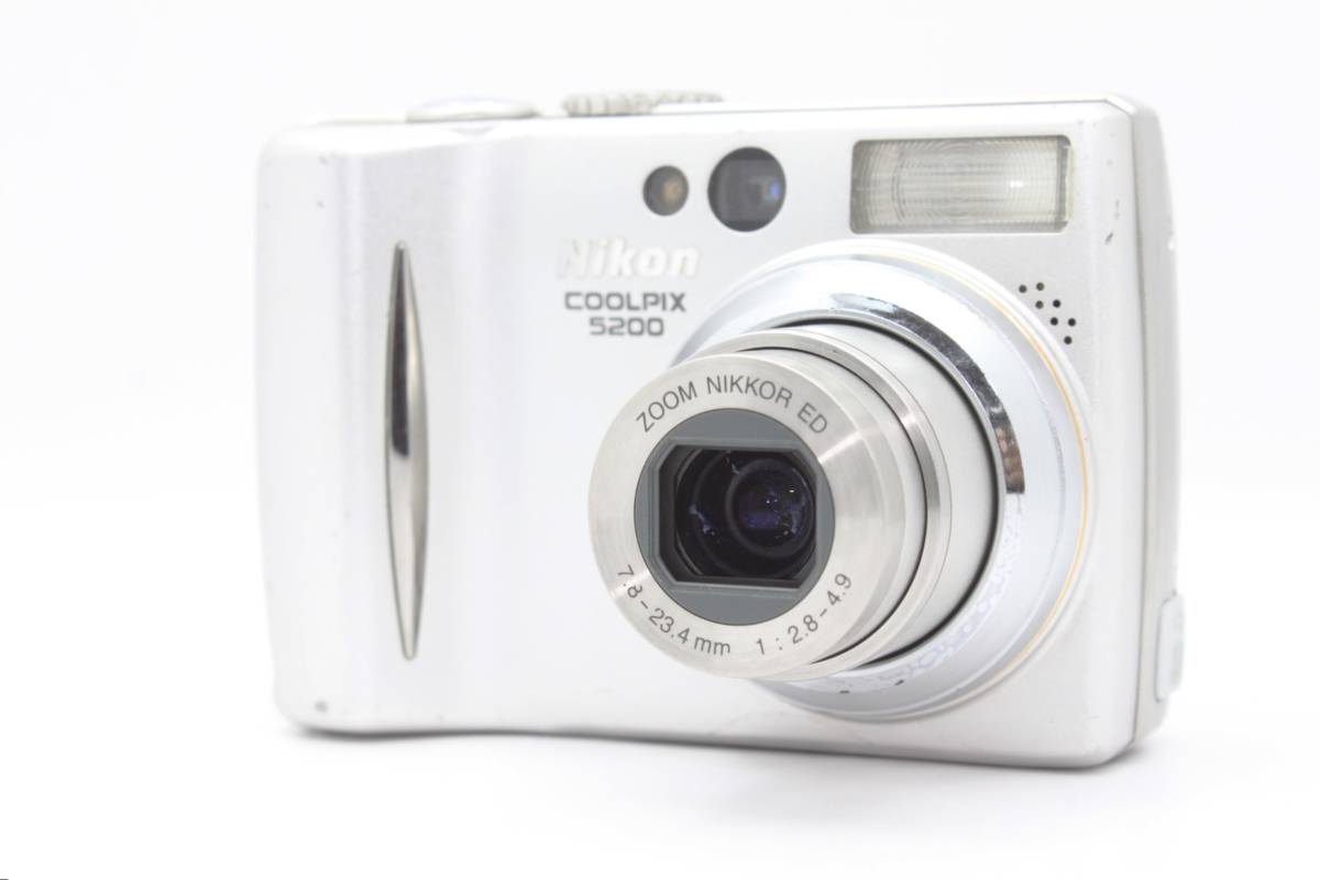 ★良品★ニコン Nikon COOLPIX 5200 シルバー コンパクトデジタルカメラ L275#1642_画像2
