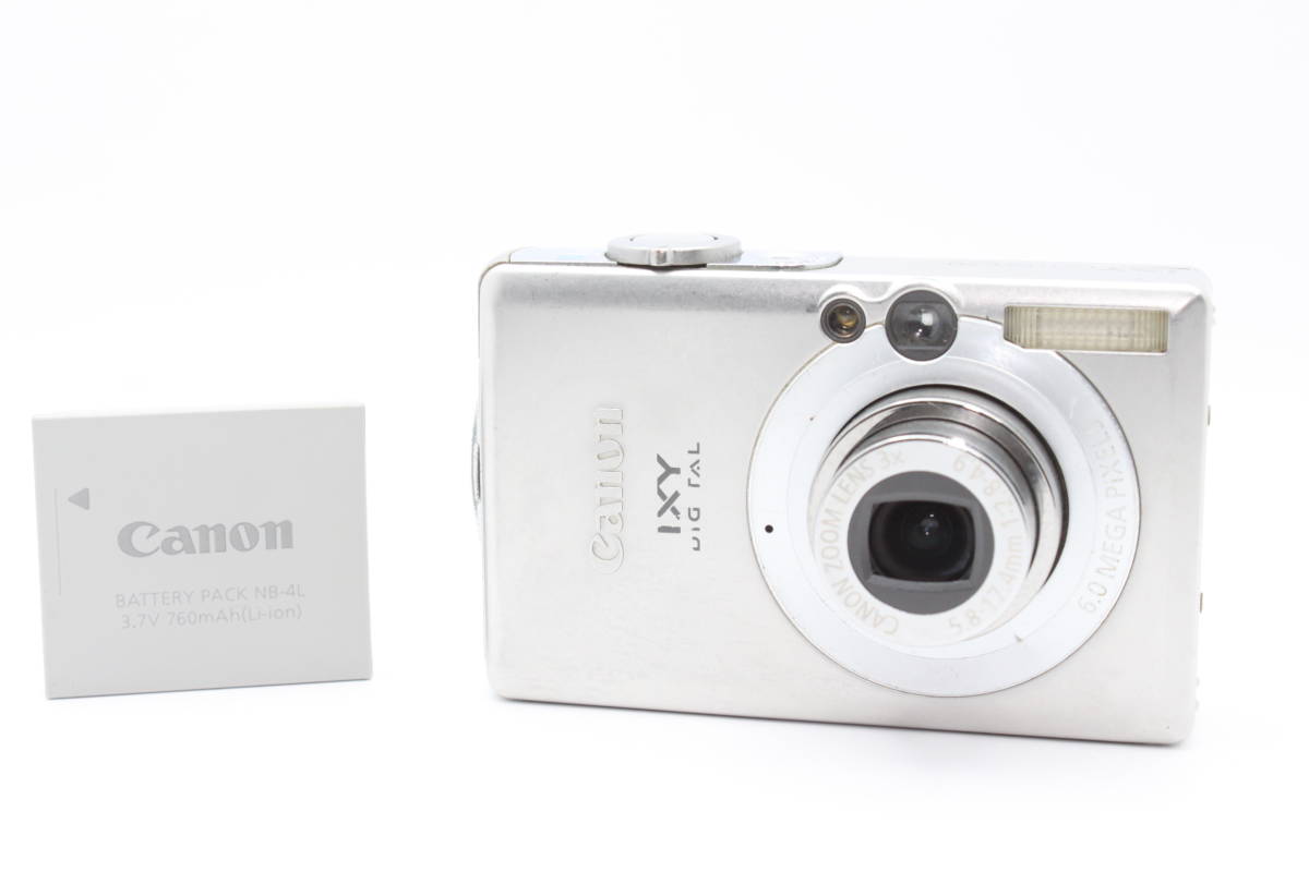 高価値】 IXY Canon ☆実用品☆キャノン DIGITAL L402#1667 シルバー