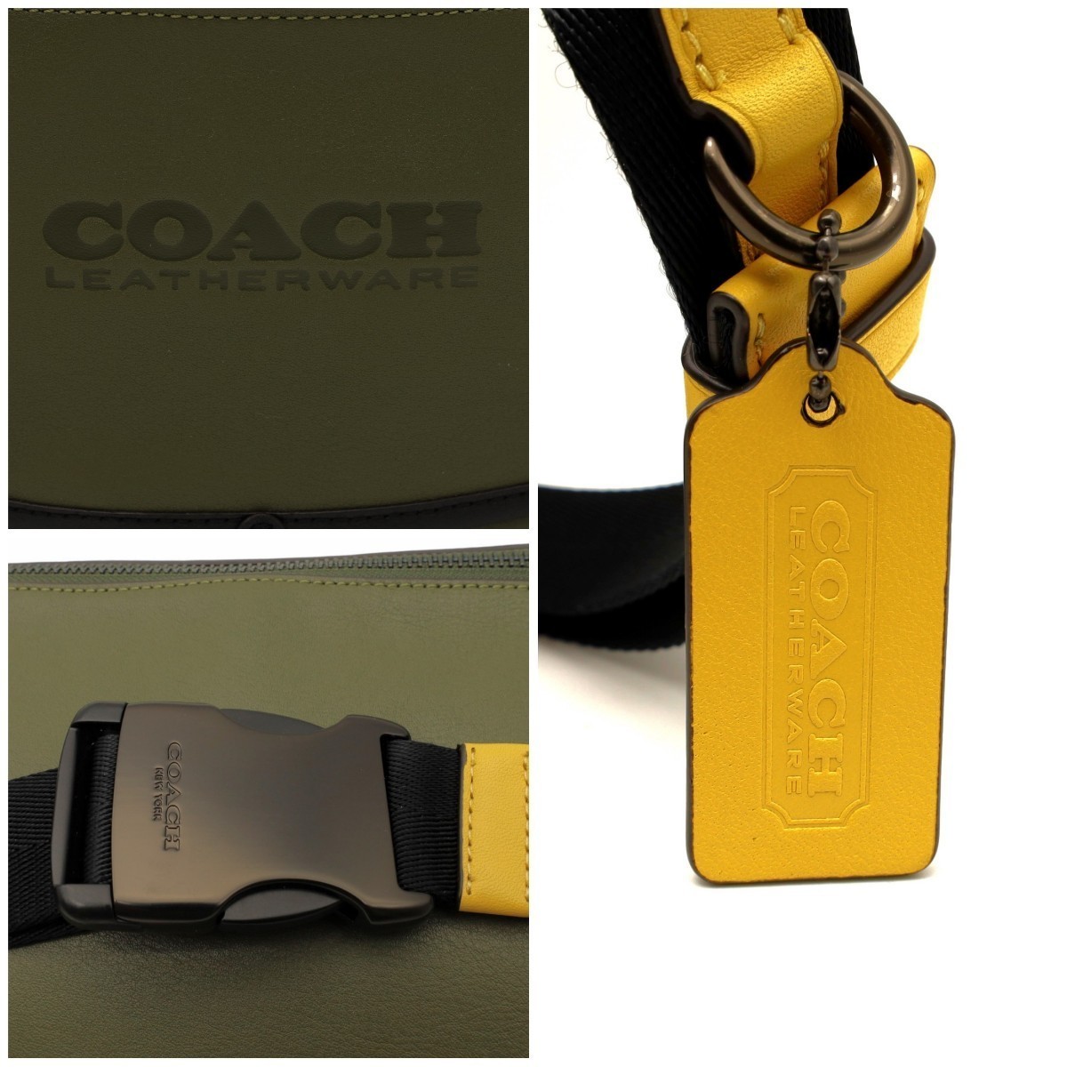送料無料 新品未使用 COACH コーチ メンズ ベルトバッグ ボディ 送料無料 新品未使用 COACH コーチ メンズ ベルトバッグ ボディ