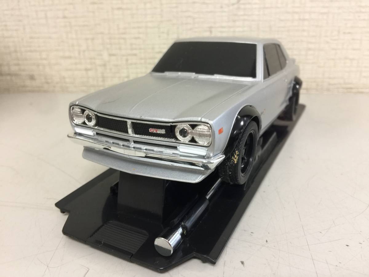 TAIYO NOSTALGIC CAR Collection 日産 SKYLINE GT-R ラジコン 動作未確認    B1.2の画像7