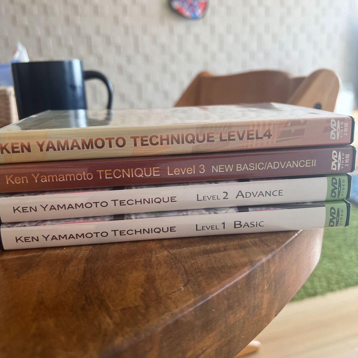 KEN YAMAMOTO TECHNIQUE Level1～4 【ケンヤマモトテクニックレベル1〜4セット　DVD計6枚組