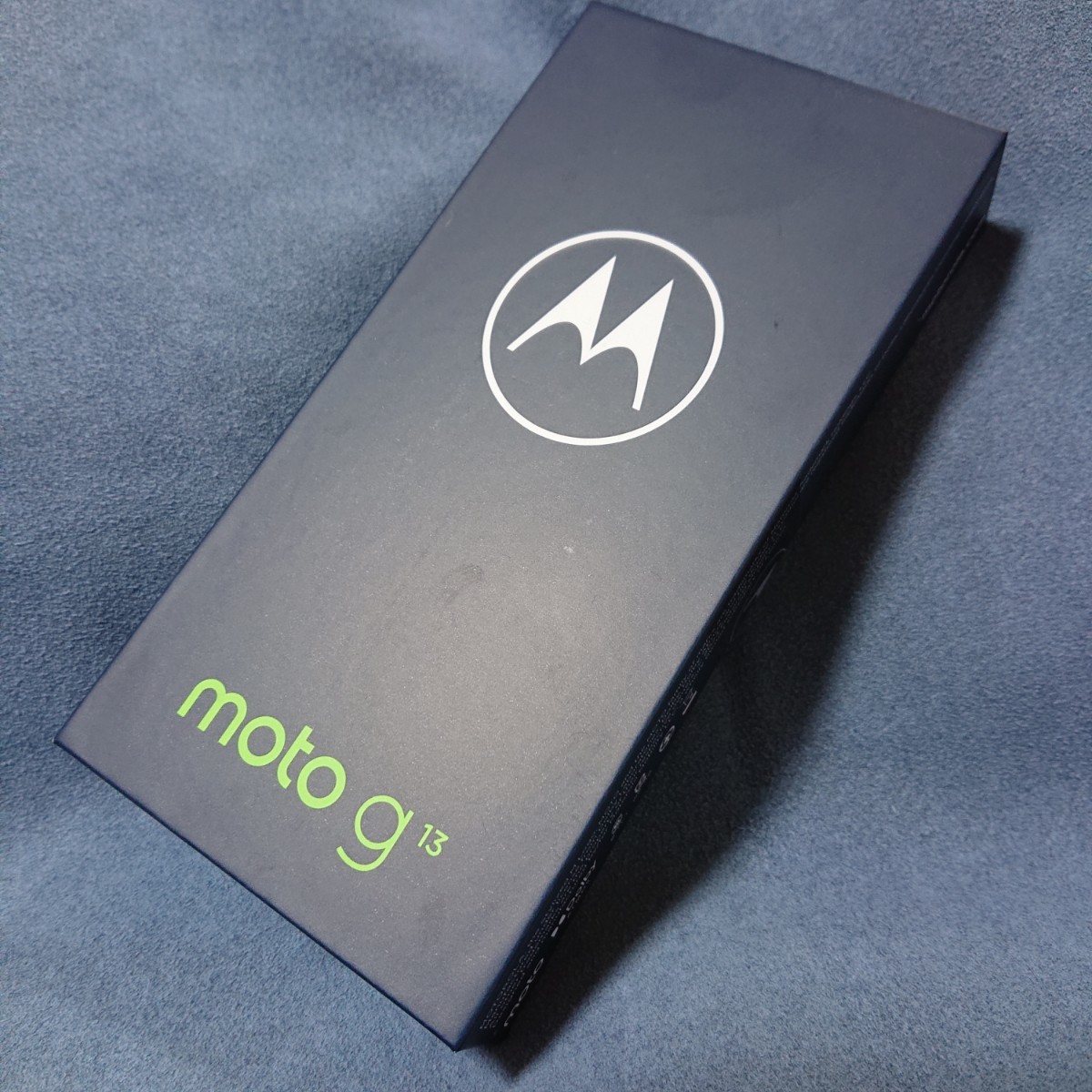 【新品未開封】moto g13 6.5インチ メモリー4GB ストレージ128GB ラベンダーブルー SIMフリー 11月購入_画像1