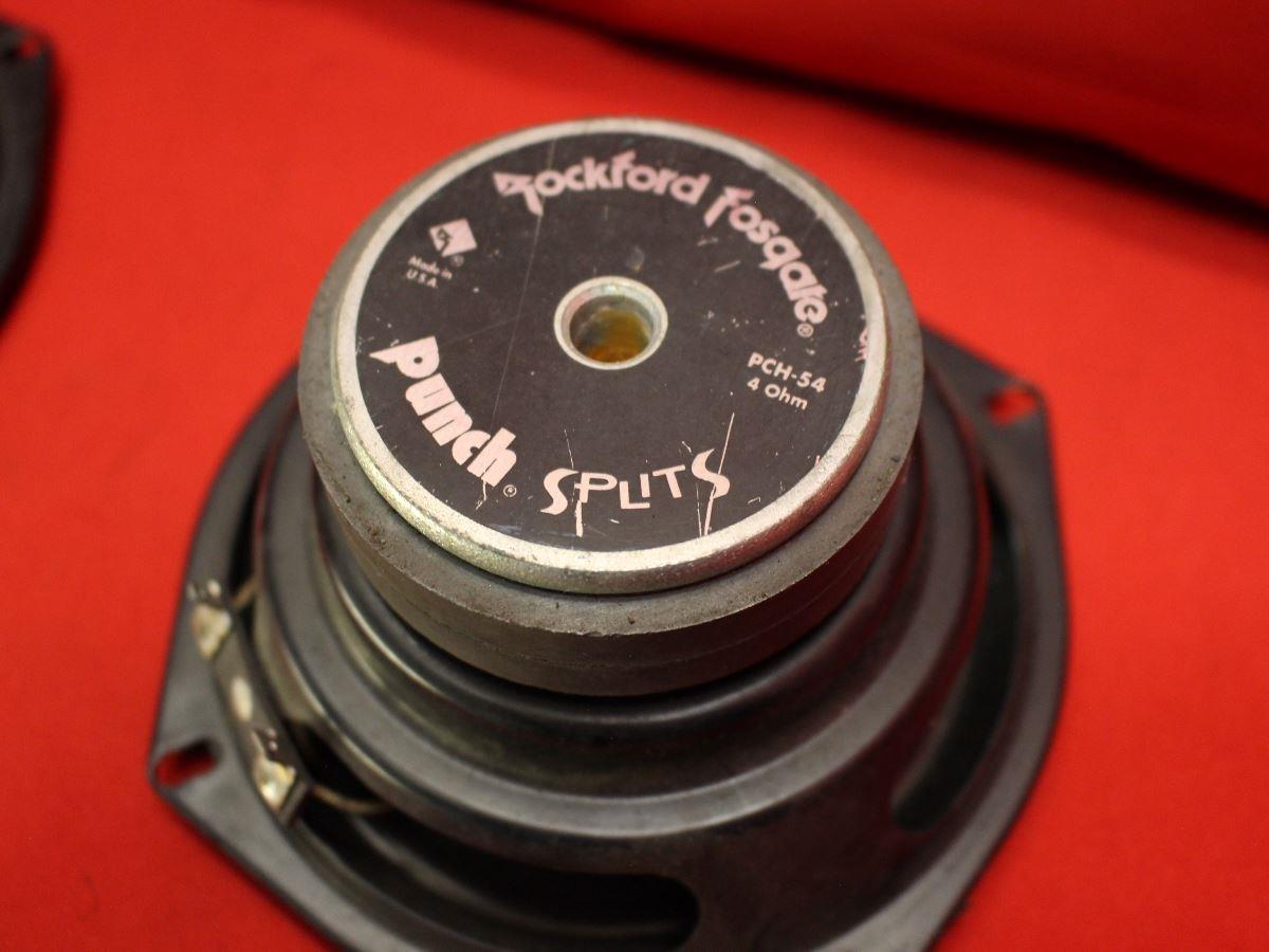 ★ROCK FORD ロックフォード THE PUNCH SPLITS PCH-54 13cm ミッドレンジ ミッドウーハー スコーカー！！★jaudio_画像9