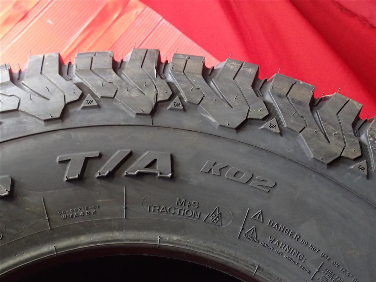 タイヤ 単品 1本 《 BFグッドリッチ 》 オールテレーンT/A KO2[ 285/70R17 121/118R ]9.5分山★ ブラックレター リフトアップ スペア用 n17_画像8