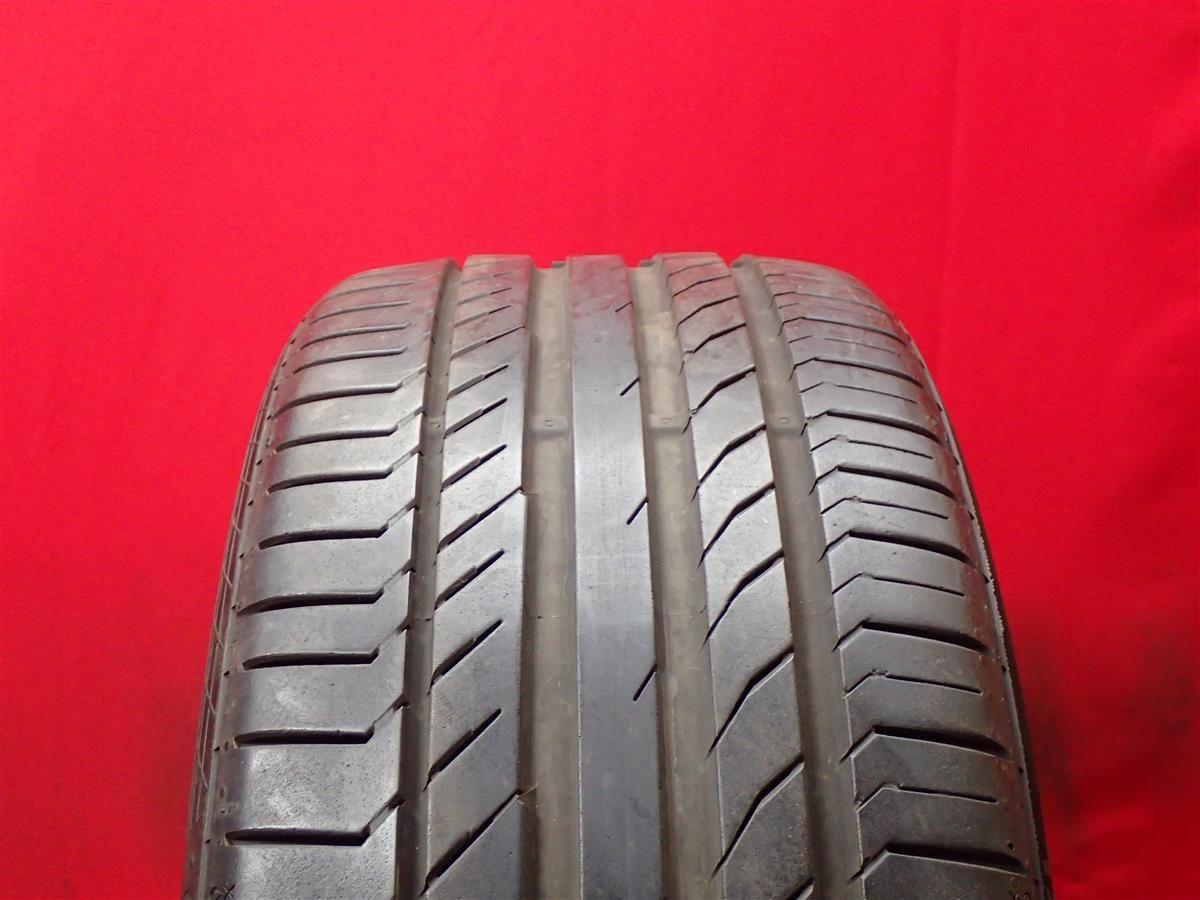 タイヤ 単品1本 《 コンチネンタル CONTINENTAL 》 ContiSportContact コンチスポーツコンタクト 5 [ 235/35R20 92Y ] 8.5分山 ★n20_画像1