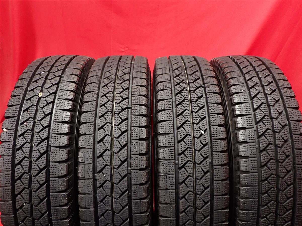 スタッドレス4本 165R13 6PR 4本セット ブリヂストン ブリザック VL1 BRIDGESTONE BLIZZAK VL1 9分山★stati13 商用車6PR プロボックス_画像1