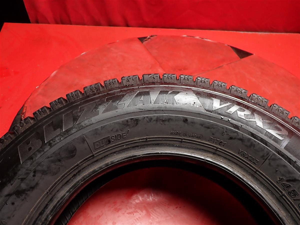 スタッドレス4本 145/80R12 74Q 4本セット ブリヂストン ブリザック VRX2 BRIDGESTONE BLIZZAK VRX2 9分山★stati12 アルト ミラ ライフ_画像10