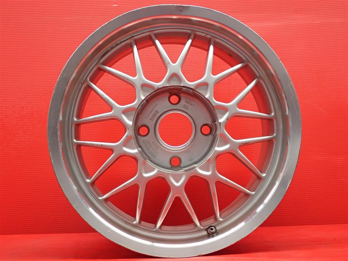 単品 社外 ホイール 1本 鍛造 軽量 BBS RGII RG167 ★ 7J-16 PCD114.3 4穴 +50 ハブ64 ★ ja16_画像1