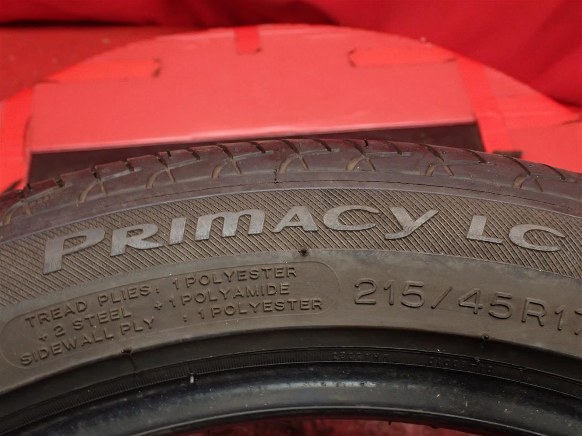 単品 タイヤ 1本 《 ミシュラン 》 プライマシーLC [ 215/45R17 91W ]9分山★n17 レガシィ インプレッサ BRZ 86 アルテッツァ_画像7