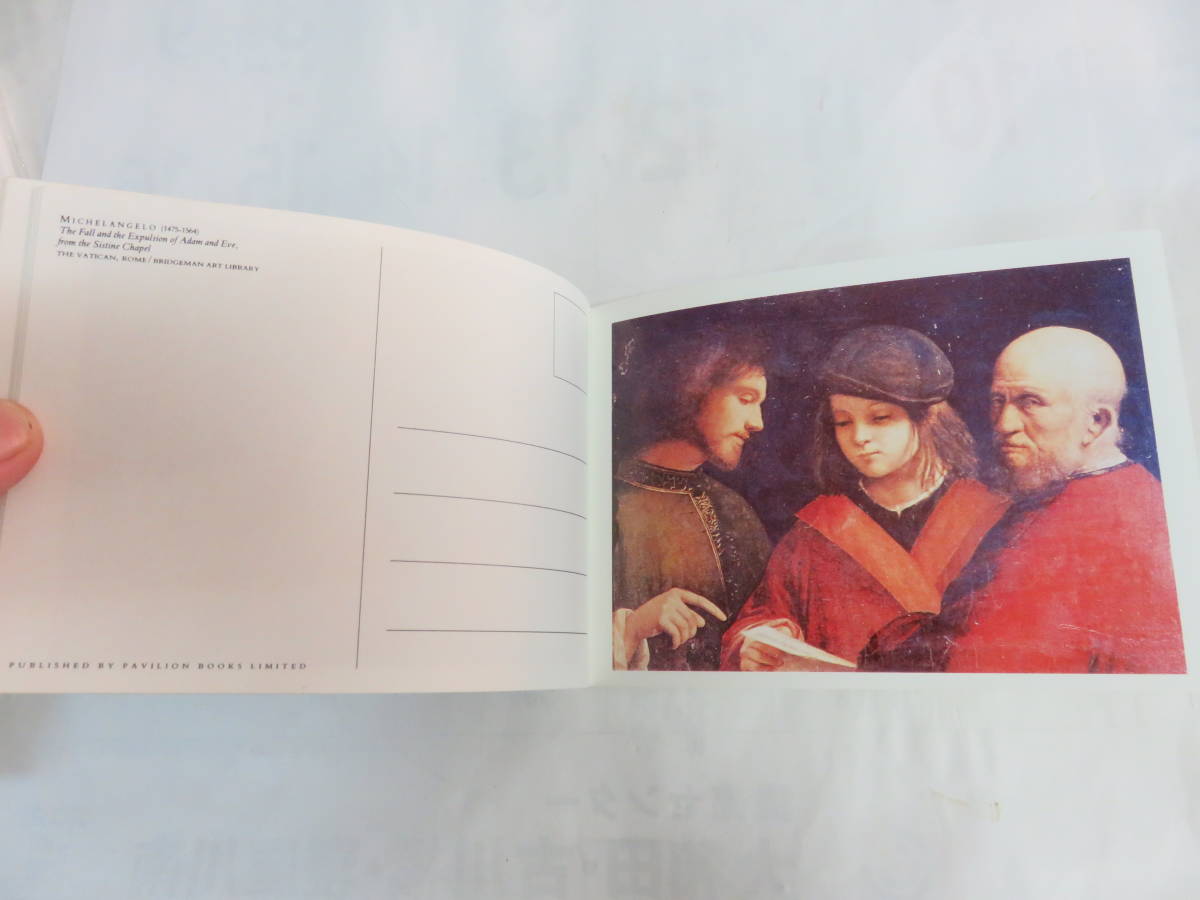 【洋書】RENAISSANCE ARTISTS　PAVILION　MICHAEL JOSEPH　1988年　FULL COLOUR 30 CARDS TO KEEP OR SEND　ポストカード/絵はがき_画像7