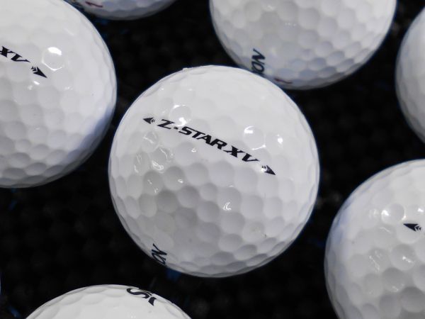 [K0G-09A] SRIXON Z-STAR XV 2021年モデル ホワイト 30球 スリクソン ゼットスター ダンロップ ロストボール_画像2