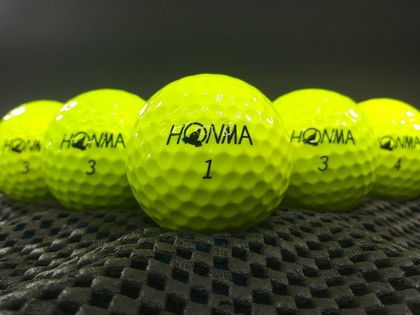 [K1M-03C] HONMA TW-S 2020年モデル イエロー 30球 ホンマ ロストボールの画像1