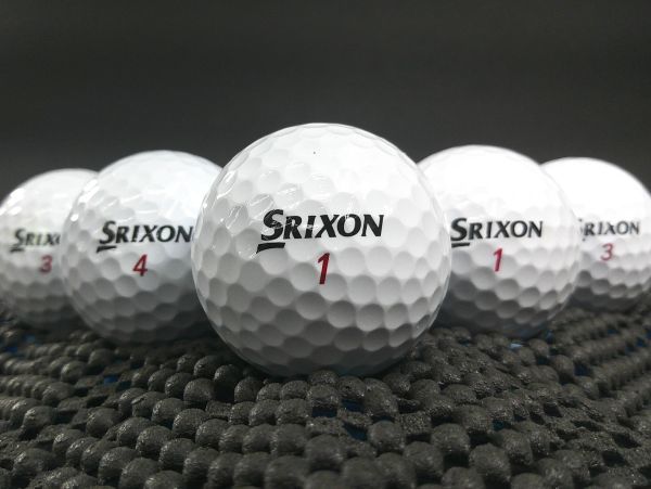 [K0B-03C] SRIXON Z-STAR XV 2021年モデル ホワイト 30球 スリクソン ゼットスター ダンロップ ロストボール_画像1