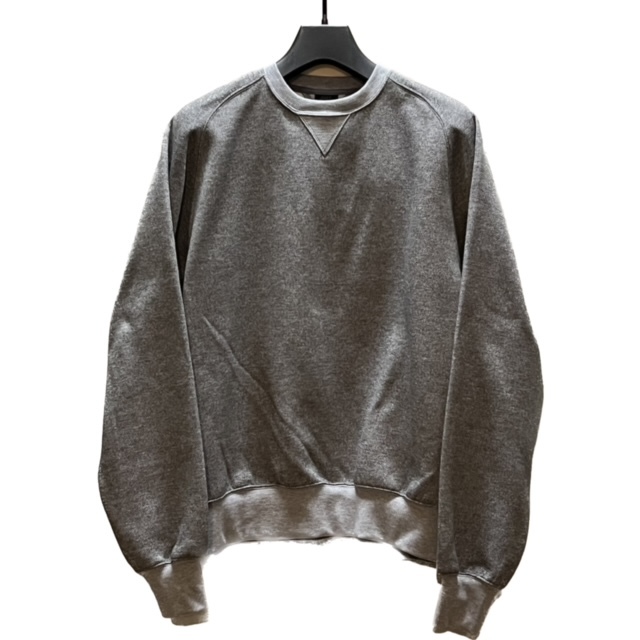 新品未使用 DAIWA PIER39 TECH SWEAT CREW FREEDOM SLEEVE スウェット クルー ダイワピア ソルトペッパー M_画像1