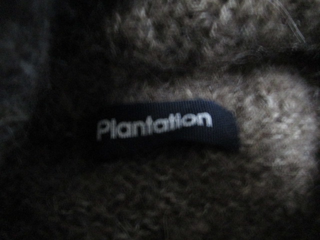 試着程度☆プランテーション　アルパカ混　プルオーバー　ニット　Plantation　エイネット　M_画像2