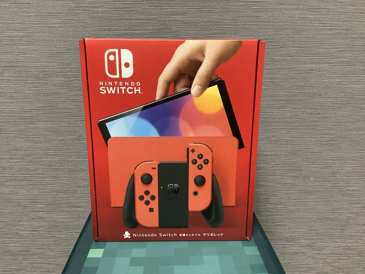 ★新品 未開封★ マリオレッド Nintendo Switch 有機ELモデル 本体 ニンテンドースイッチ_画像1