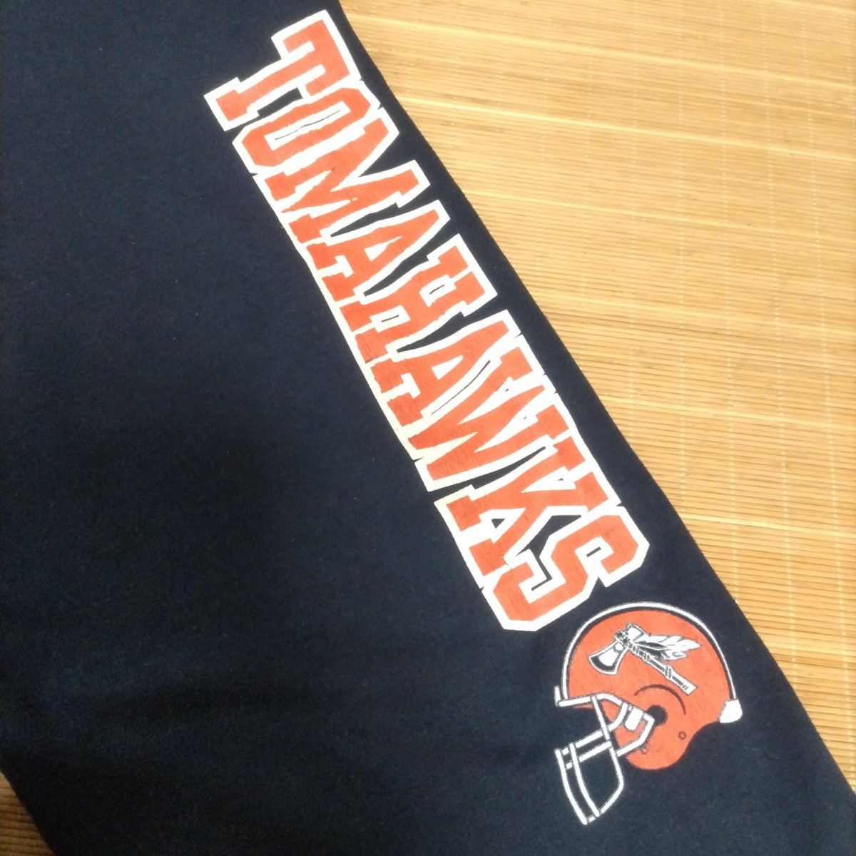 選手支給品】法政大学 アメフト部 TOMAHAWKS スウェットパンツ 選手支給品】法政大学 アメフト部 TOMAHAWKS スウェットパンツ