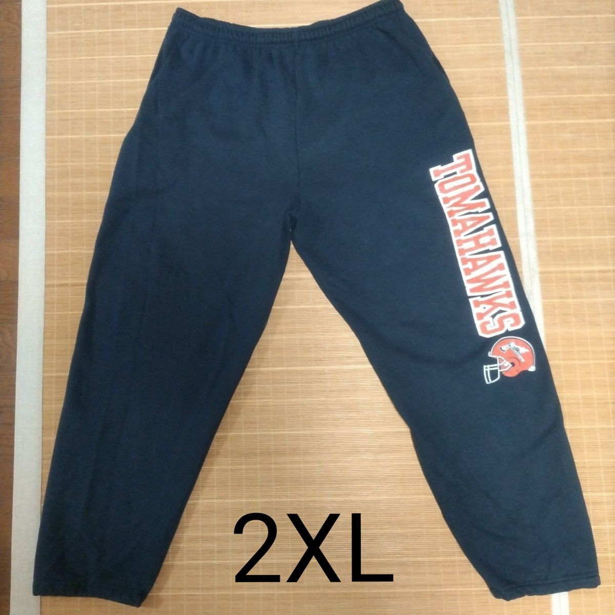 選手支給品】法政大学 アメフト部 TOMAHAWKS スウェットパンツ 選手支給品】法政大学 アメフト部 TOMAHAWKS スウェットパンツ