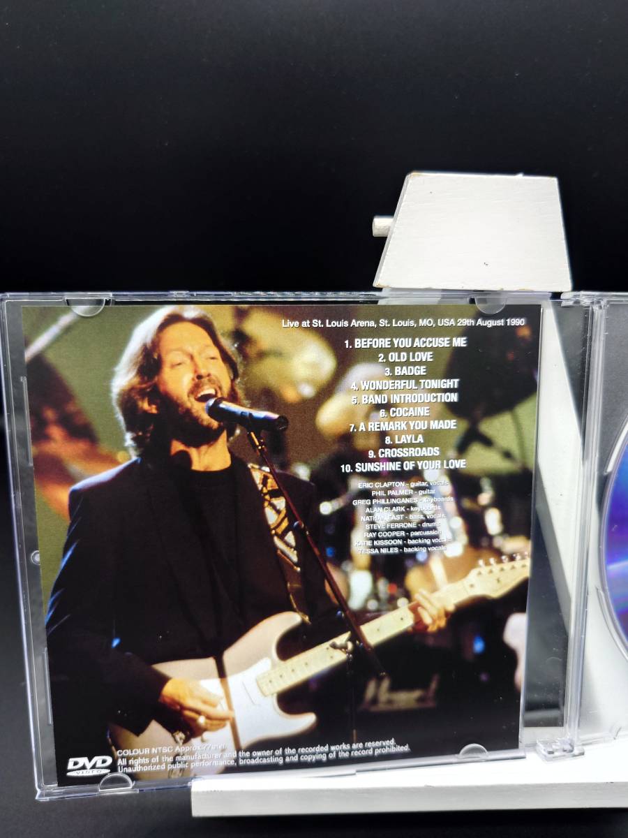 【送料無料】美品 Eric Clapton エリック・クラプトン St. Louis Arena 1990： The Video_画像3