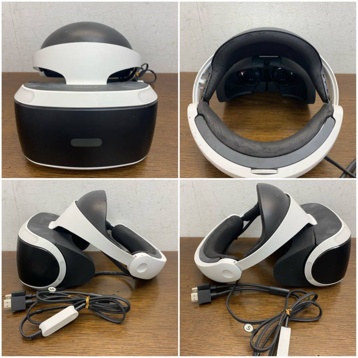 I★ SONY PlayStation VR 本体 ヘッドセット カメラ同梱版 PS4 PSVR CUH-ZVR1_画像2