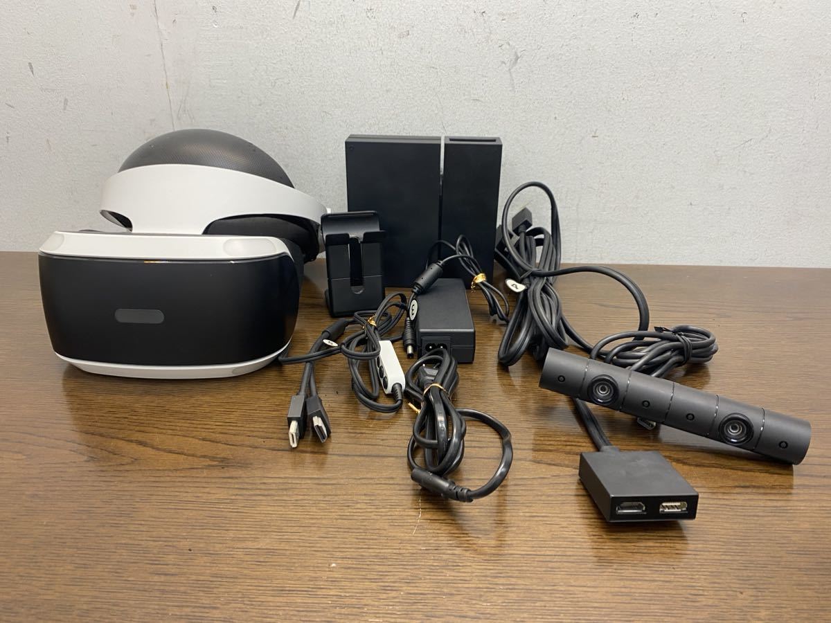 I★ SONY PlayStation VR 本体 ヘッドセット カメラ同梱版 PS4 PSVR CUH-ZVR1_画像1