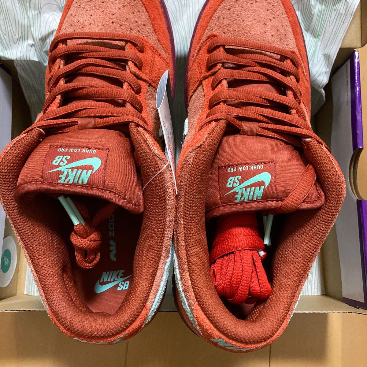 Nike SB Dunk Low Mystic Red and Rosewood 27 5 Yahoo!フリマ（旧）-