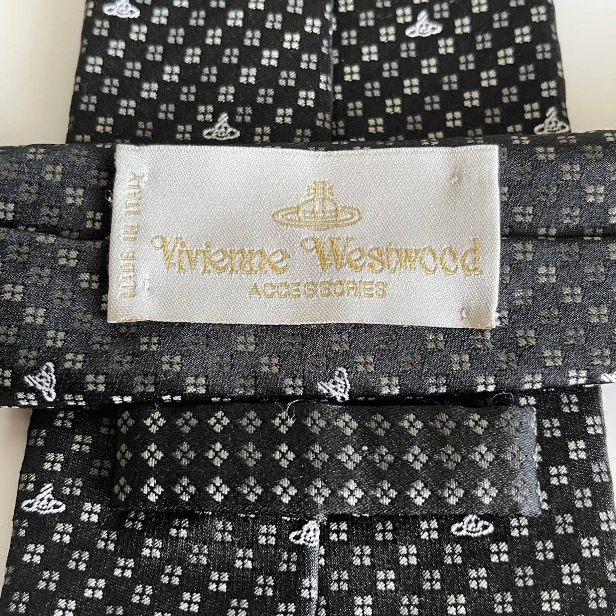 Vivienne Westwood( Vivienne Westwood ) чёрный Mini o-b галстук 
