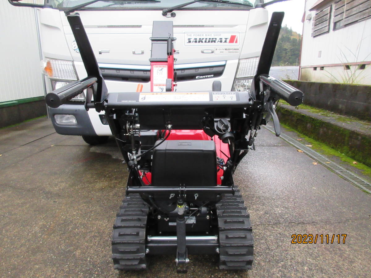 ⑥クロスオーガー/HSS760n☆取説付2022年購入!小回+省スペース ⑥クロスオーガー/HSS760n☆取説付2022年購入!小回+省スペース