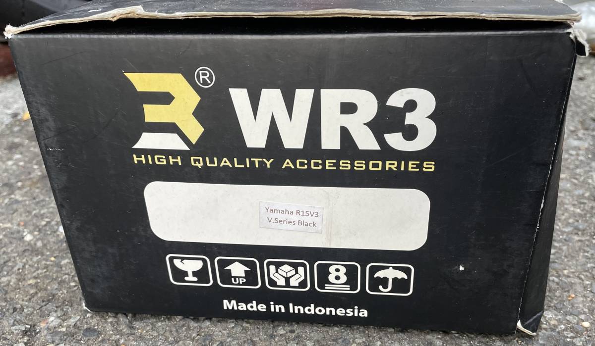 ＹＺＦ-R１５等用バックステップです！WR３製V３モデル用ブラック色未使用品です。ＭＴ－１５，ＸＳＲ１５５等にも_画像7