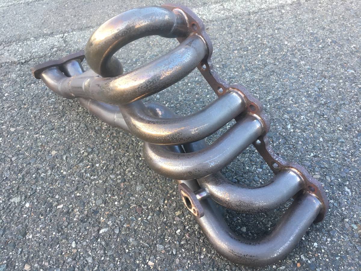 1G雙凸輪軸不銹鋼Takoashi縮短處理信託風1G-GEU gz10ga61gx61gx71gx81舊車公路排氣歧管    原文:1G ツインカム ステンレス タコ足 短縮加工済み トラスト風 1G-GEU gz10ga61gx61gx71gx81旧車街道エキマニ