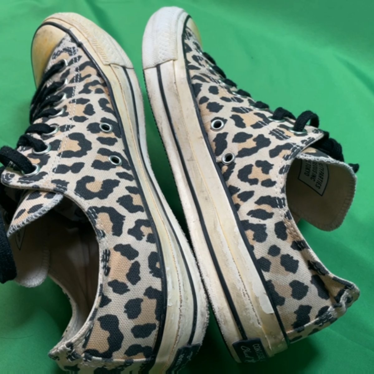 コンバース オールスター チャックテイラー 100 ワコマリア OX レパード 27cm US8.5 1CK793 ALL STAR WACKO MARIA LEOPARD CONVERSE_画像4