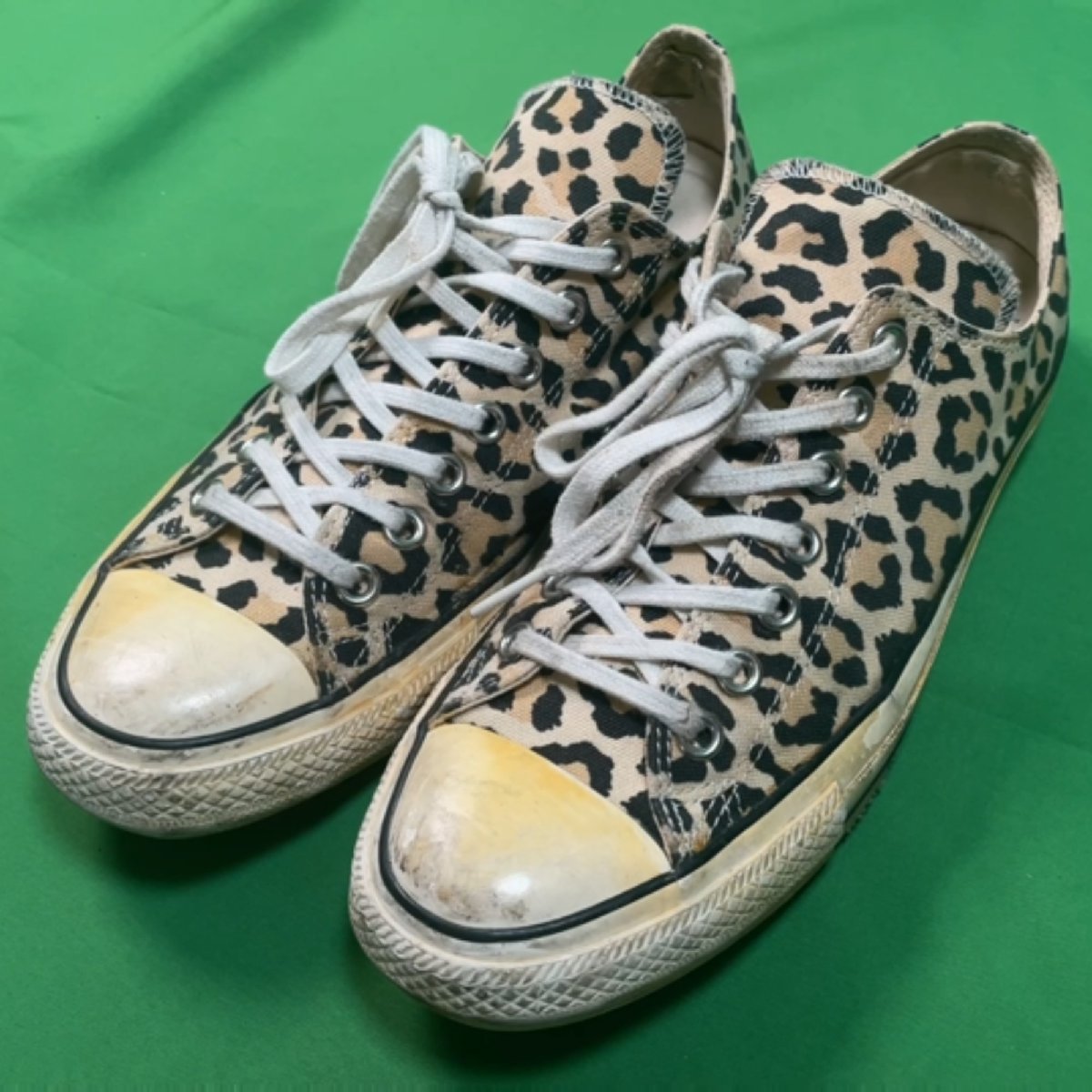 Converse ALLSTAR WACKO MARIA 記念モデル スニーカー 27cm レオパード チャックテイラー ワコマリア 1CK793_画像1