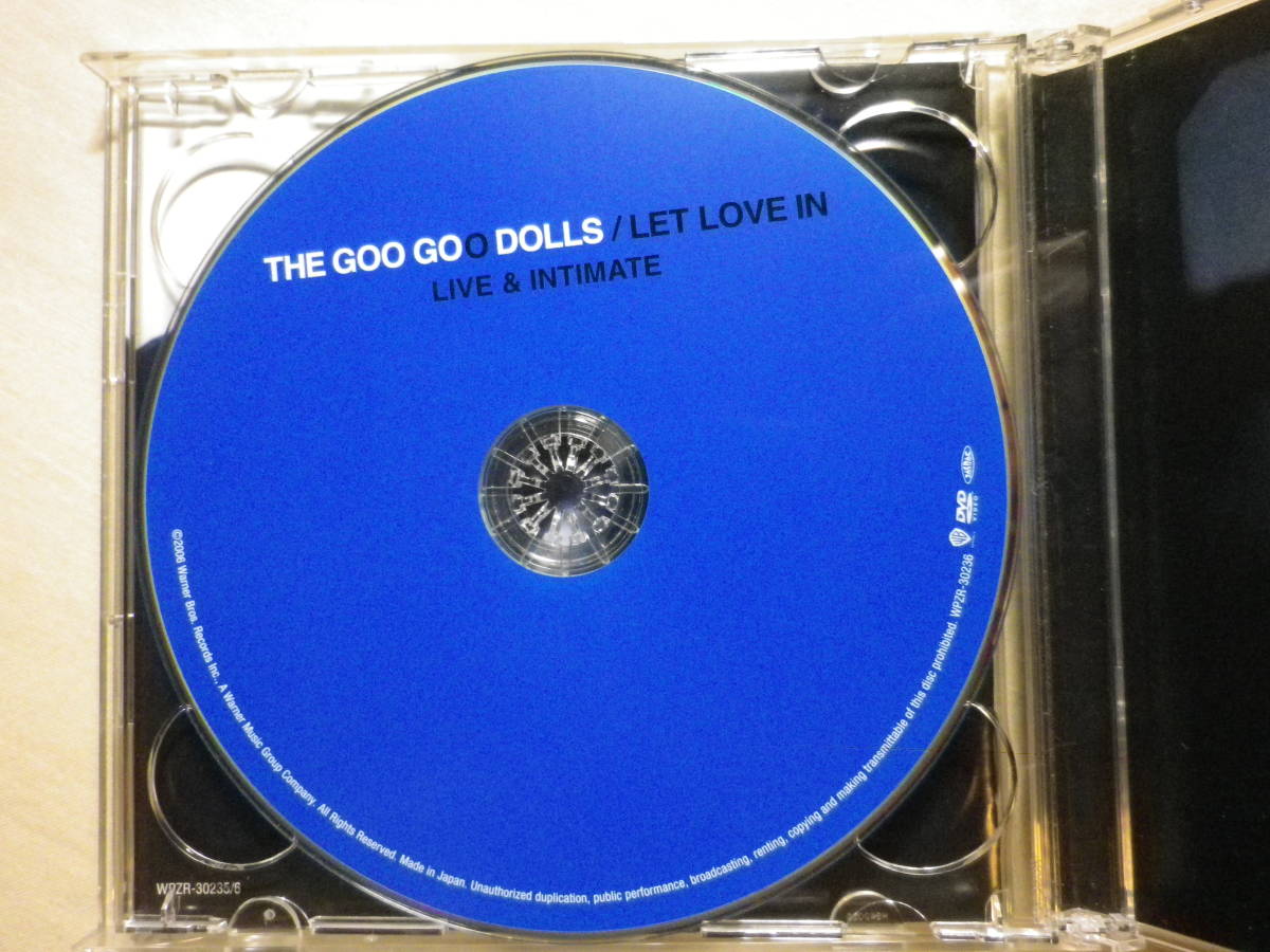 DVD付限定盤 『Goo Goo Dolls/Let Love In(2006)』(2007年発売,WPZR-30235/6,国内盤帯付,歌詞対訳付,Give A Little Bit,Better Days)_画像4