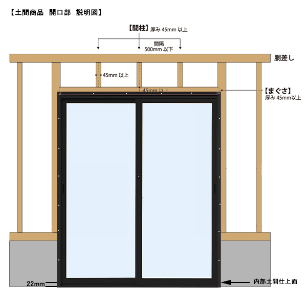 アルミサッシ YKK 店舗引戸 半外 9TH W1690×H1830 （16518）_画像3